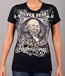 Silver Star Womens RASHAD EVANS OFFICIAL PREMIUM FIGHT T-Shirt