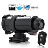 Waterproof 720P HD Sports Action Video Camera with Remote Control