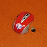 Philadelphia Phillies 2.4G Wireless Optical Field Mouse