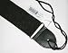 Performance Plus Black 2 Inch Acoustic Guitar Strap with Ties