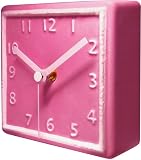 Coga (コガ) 置き時計 Touki Clock S PKxWH ピンクｘホワイト 陶器 風防無 JFK08093001-PKの画像