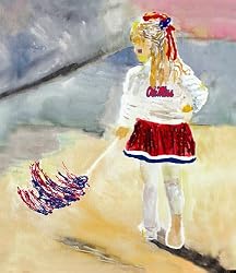 Ole Miss Painting - My Ole Miss Girl