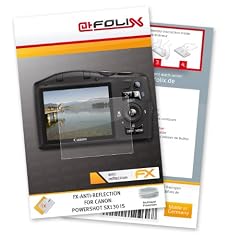atFoliX FX-Antireflex Displayschutzfolie f�r Canon PowerShot SX130 IS - Displayschutz antireflektierend! H�chste Qualit�t - Made in Germany!