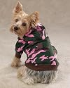 Casual Canine Camo Hoodie Med Multi-Color