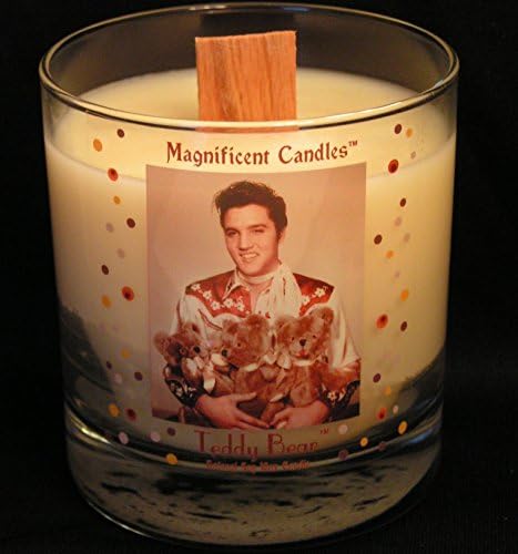 Elvis Teddy Bear Candle Magnificent Candles