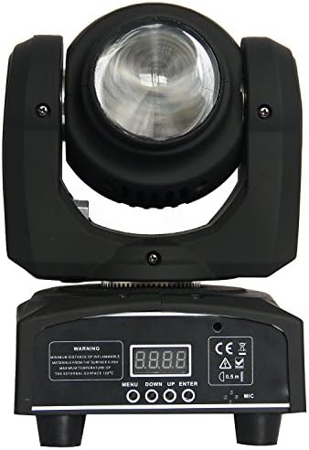 Missyee® 10W beam led Effect Disco Light RGBW Led Moving Head stage light for club (10W beam Light)