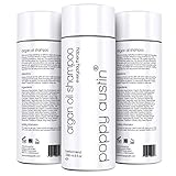 Poppy Austin&reg; Organic Argan Oil Shampoo. A Gentle, Moisture-Rich, Naturally Sulfate Free Shampoo For Everyday Use. Suitable for All Hair Types, Including Dry, Damaged, Colored and Processed Hair, 8 oz