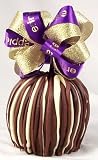 erin's triple striped caramel apple