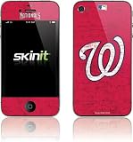 Skinit Washington Nationals - Solid Distressed Vinyl Skin for Apple iPhone 4 / 4S