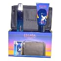 Escada Sunset Heat Fragrance Gift Set For Men 50ml EDT Spray, 150ml Shower Gel & Toiletry Bag