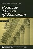 A Nation at Risk: A 20-Year Reappraisal (Special Issue of 