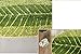 Luxbon Green Leaf Shaped Oval Bathmat Living Room Carpet Bedroom Rug Washable Rugs Home Decorator Floor Rug and Carpets(17.7