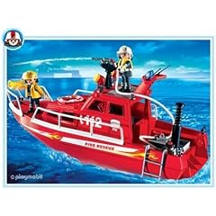 PLAYMOBIL� 3128 - Feuerl�schboot mit Pumpe