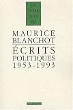 Ecrits politiques : 1953-1993