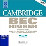 Cambridge BEC Higher Audio CD: Practice Tests from the University of Cambridge Local Examinations Syndicate