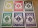 Bicycle Red, Black, Yellow, Blue, Purple Green Deck Cards 24 Gaff Magic Makers