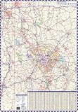 Pittsburgh Regional, Pennsylvania (Thomas Guide and Street Guide Wall Map)