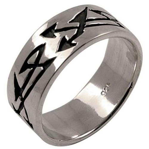 Tribal Arrows - Sterling Silver Ring