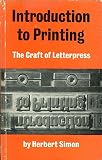 Introduction to printing : the craft of letterpress