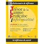 Trésor de la langue française informatisé (1Cédérom)