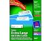 Avery® White Extra-Large File Folder Labels for Laser and Inkjet Printers with  TrueBlock(TM) Technology, 15/16 inches x 3-7/16 inches, Pack of 450 (5027)