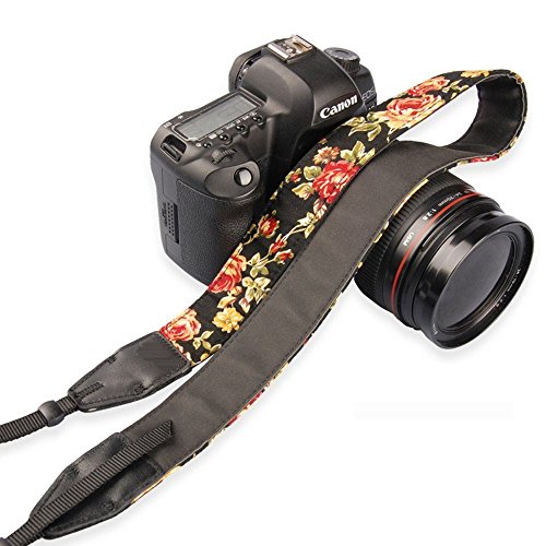Eggsnow slr/dslr camera neck shoulder strap belt - flow…
