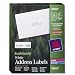 Avery White EcoFriendly Address Labels, 1 x 2.625 Inches, Box of 7500 (48960)