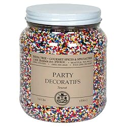 India Tree Seurat Non-Pareil Party Decoratifs, 3.4 lb