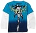 Hurley Boys 2-7 Xplode Slider Tee, Baby Cyan, 4