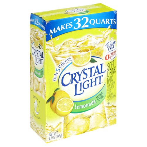 Crystal Light Lemonade, 8.7-Ounce Unit (Pack of 5) by Crystal Light