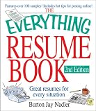 cover of The Everything Resume Book: Great Resumes for Every Situation (Everything Series)