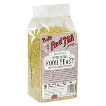 Bob's Red Mill T6635 Large Flake Yeast, 8-Ounce Packages (Pack of 4)