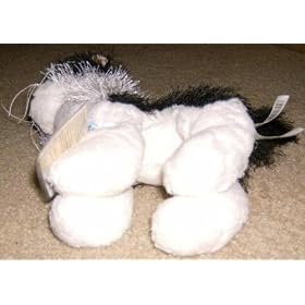 Webkinz Virtual Pet Plush - BLACK & WHITE CAT ( NO MAGIC 