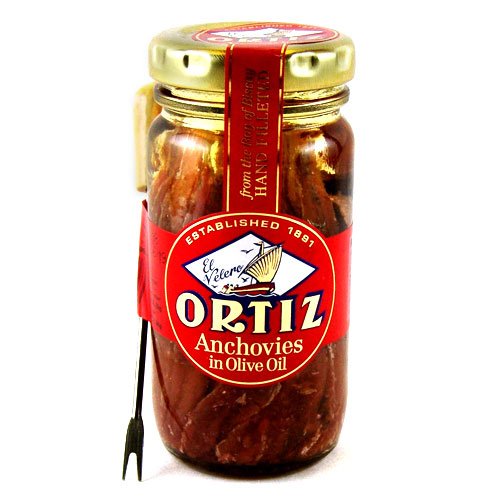 Anchovies in Olive Oil - 3.3 oz. by Ortiz