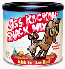 Ass Kickin Snack Mix - 12 oz. Can - AK722, by Southwest Specialty Foods - Southwest... by Southwest Specialty Food