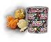 3.5 Gallon Caramel Popcorn with Premium Mixed Nuts Tin - Birthday Wishes