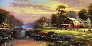 Thomas Kinkade Wallpaper Border Paper - - Amazon.com