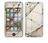 Rock Texture Decorative Skin Decal Sticker for Apple iPod Touch 4G (4th Gen) MP3 Player