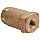 Dixon 61-101 Brass Ball Cone Check Valve, 1/4" NPT Female