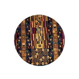 Ziggy Rug, 7'9 ROUND, BLUE by Home Decorators Collection