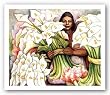 Vendedora by Diego Rivera 17.5625"x25" Art Print Poster