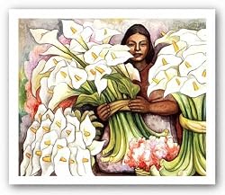 Vendedora by Diego Rivera 17.5625"x25" Art Print Poster