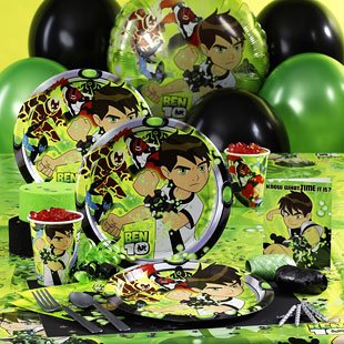 51G9X%2BUMFoL Ben 10 Party Supplies   Deluxe Pack