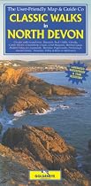 Classic Walks in North Devon: Laminated Waterproof & Tear Resistant