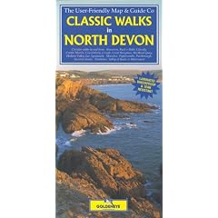 Classic Walks in North Devon: Laminated Waterproof & Tear Resistant