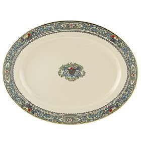 Lenox Autumn 13-Inch Gold-Banded Fine China Platter by Lenox