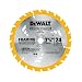 DEWALT DW3578 Series 20 7-1/4-Inch 24 Tooth ATB Thin Kerf Framing Saw Blade with 5/8-Inch and Diamond Knockout Arbor