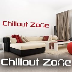 Wandkings Wandtattoo "Chillout Zone" 100 x 11 cm dunkelgrau - erh�ltlich in 33 Farben