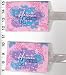 Search : Set of 2 Luggage Tags Made with Disney Hannah Montana Fabric