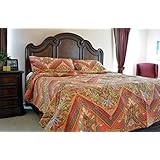 Tache 3 Piece Hanging Gardens Bedspread Set,California King